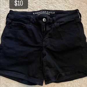 American Eagle mid length jean shorts